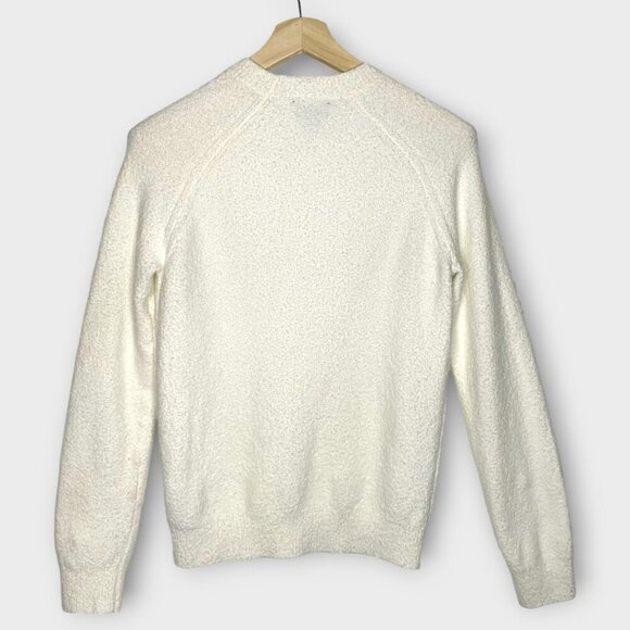Club Monaco Cream Boucle Sweater Size XS - Picture 2 of 5